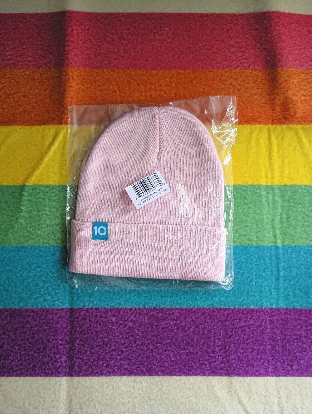 NWT Ten Little M/L Blush Pink Beanie